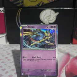 Pokemon - Zacian 015 Phantasmal flames Prerelease promo Holo - Image 1