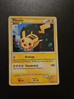 Pokemon Pikachu TCG HGSS Promos Holo Black Star HGSS03 - Image 1