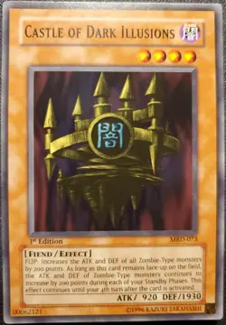 Yu-Gi-Oh! Castle of Dark Illusions MRD-073 1st Edition Vintage (2002) Near Mint - Image 1