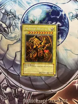 (121) The Winged Dragon of Ra (Secret Rare) GBI-003 Yu-Gi-Oh! Secret LP/VLP - Image 1