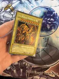 (121) The Winged Dragon of Ra (Secret Rare) GBI-003 Yu-Gi-Oh! Secret LP/VLP - Image 2