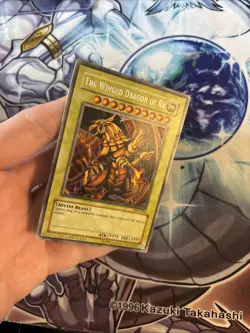 (121) The Winged Dragon of Ra (Secret Rare) GBI-003 Yu-Gi-Oh! Secret LP/VLP - Image 3