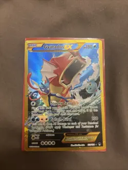 Pokemon TCG Gyarados EX 123/122 XY Breakpoint 2016 Secret Holo Rare Card - Image 1
