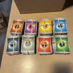 Bulk Lot Of 800 Pokemon Energy Cards Scarlet Violet 1-8 100 Of Each Type NM-LP - Image 1
