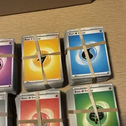 Bulk Lot Of 800 Pokemon Energy Cards Scarlet Violet 1-8 100 Of Each Type NM-LP - Image 3