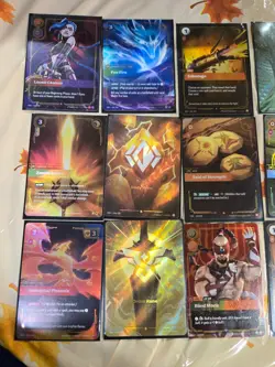 riftbound: league of legends tcg lot of 12 cards - Image 2