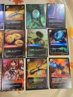 riftbound: league of legends tcg lot of 12 cards - Image 3