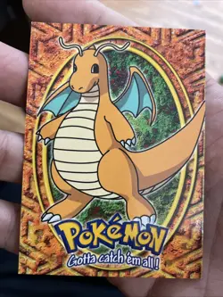 Pokemon #149 DRAGONITE 1999 Topps Trading Cards #E12 Of 12 LP Non Foil Nintendo - Image 1