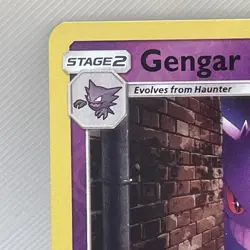 Gengar Reverse Holo Rare 38/111 Crimson Invasion NM 2017 Pokemon TCG Card NM - Image 5