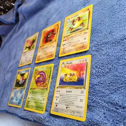 6 First Edition 1999 Wizards Pokemon Vintage Pocket Monsters Cards - Image 4