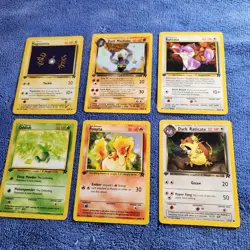 6 First Edition 1999 - 2000 Wizards Pokemon Vintage Pocket Monsters Cards - Image 5