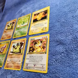 6 First Edition 1999 - 2000 Wizards Pokemon Vintage Pocket Monsters Cards - Image 3