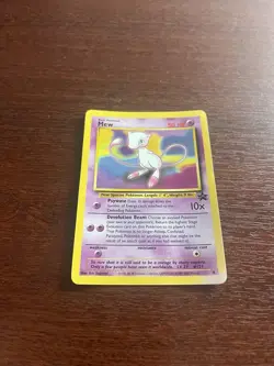 Mew #8 Black Star Promo Pokemon Card 1999 - 2000 Non Holo - Image 2