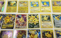Huge Lot of Pikachu Pokemon TCG Trading Cards - Image 3