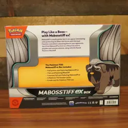 Mabosstiff EX Box New Factory Sealed Pokemon Cards - Image 2