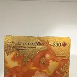 Pokemon Charizard VMAX HP330 Gold Foil Fan Art Card 020/189 - Image 4
