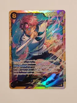 Koby OP11-119 SEC A Fist of Divine Speed - ONE PIECE Card Game English - Image 1