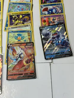 Pokemon Card Lot Of 51 - Holos &V Cards Included! - Image 5