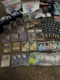 Pokemon Binder Collection Rare Cards Ex Full Art PSA Graded Holos Gengar More - Image 1