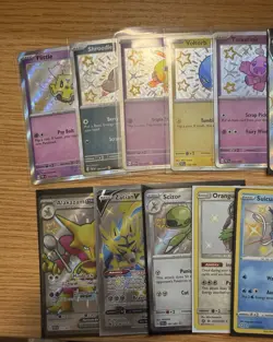 Shiny Lot of 22 Pokemon Card Collection Full Arts Baby Shiny Mew NM - Image 2