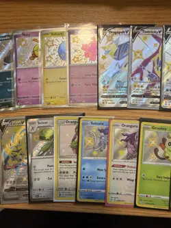 Shiny Lot of 22 Pokemon Card Collection Full Arts Baby Shiny Mew NM - Image 3