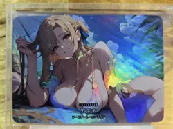 ASUNA Sword Art Online Waifu Goddess Card CUSTOM MADE - Image 2