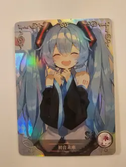 Hatsune Miku SR NS-11SR-36 Goddess Story Anime TCG CCG Collectible Card - Image 1