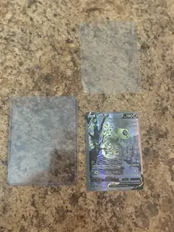 Pokemon TCG SWSH Fusion Strike Celebi v Alt Art Holo Ultra Rare Card 245/264 - Image 1