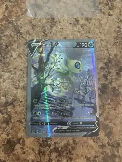 Pokemon TCG SWSH Fusion Strike Celebi v Alt Art Holo Ultra Rare Card 245/264 - Image 2