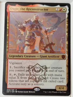 Osgir, the Reconstructor - THICK STOCK - Commander: - Magic the Gathering MTG - Image 1