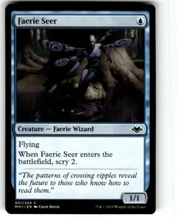 Faerie Seer Modern Horizons Regular MTG - Image 1