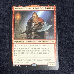Torbran, Thane of Red Fell Throne of Eldraine Regular Near Mint - Image 1
