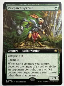 Pawpatch Recruit - Extended - Bloomburrow (MTG) - Image 1