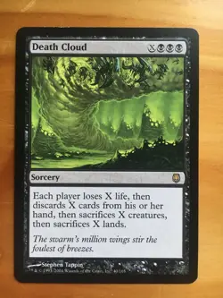 Mtg Darksteel Death Cloud SP - Image 1