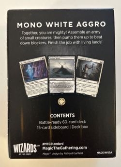 Challenger Deck Magic the Gathering Mono White Aggro Standard Unopened - Image 2
