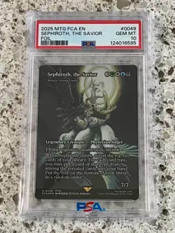 MTG - Sephiroth, the Savior (Atraxa, Grand Unifier) 49 - Showcase Foil - PSA 10 - Image 1