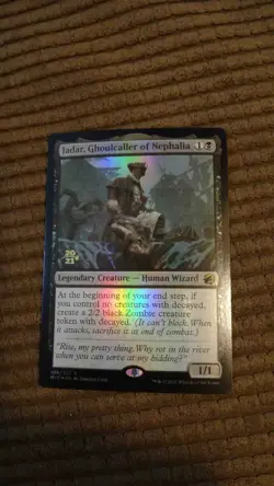 Magic: the Gathering / MtG Foil Prerelease Jadar, Ghoulcaller of Nephalia x1 MID - Image 1