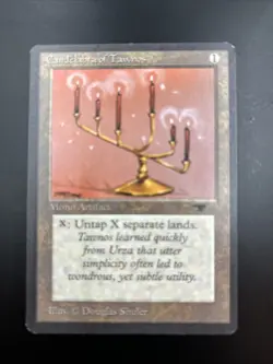 Magic MTG Antiquities Candelabra of Tawnos MP - Image 4