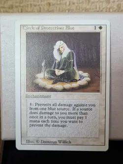 MTG Revised - Circle of Protection: Blue - NM - Image 1