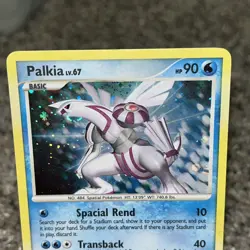Palkia Diamond & Pearl 11/130 Holo Rare Pokemon Trading Card LP - Image 2