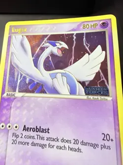 Pokemon TCG Lugia Unseen Forces 29/115 Rare Trading Card - Image 3