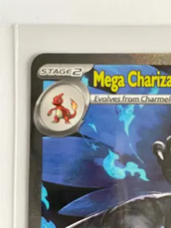 Mega Charizard X ex 125/094 SIR Phantasmal Flames Pokemon TCG NM in hand - Image 2
