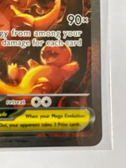 Mega Charizard X ex 125/094 SIR Phantasmal Flames Pokemon TCG NM in hand - Image 4