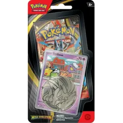 SEALED Pokemon Mega Evolution Blister Pack + Promo & Coin - Image 2