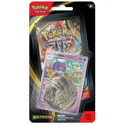 SEALED Pokemon Mega Evolution Blister Pack + Promo & Coin - Image 3