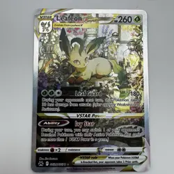 Pokemon TCG Leafeon VSTAR GG35/GG70 Crown Zenith Near Mint Condition - Image 1
