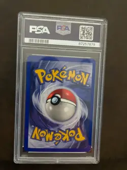 2000 TCG Pokemon Gym Heroes | Blaine's Moltres Holo #1 | PSA 7 NM - Image 3