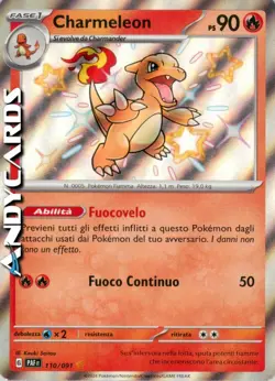CHARMELEON 110/091 • Rara Shiny • Destino di Paldea PAF POKEMON - Image 1