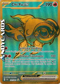 CHI-YU ex 241/091 • Rara Segreta Oro • Destino di Paldea PAF POKEMON - Image 1