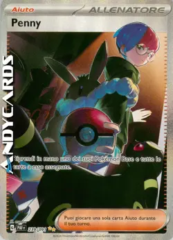PENNY 239/091 • Rara Segreta • Destino di Paldea PAF POKEMON - Image 1